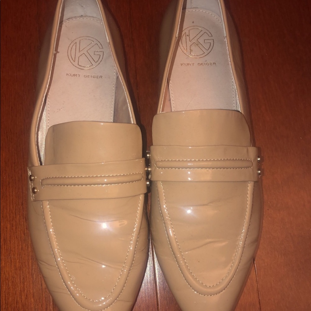 Kurt Geiger nude loafers